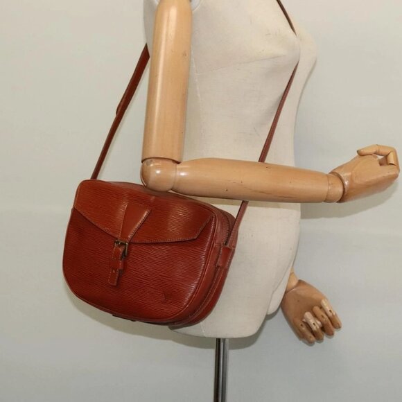 LOUIS VUITTON Epi Jeune FilleMM Shoulder Bag Brown - Picture 1 of 16